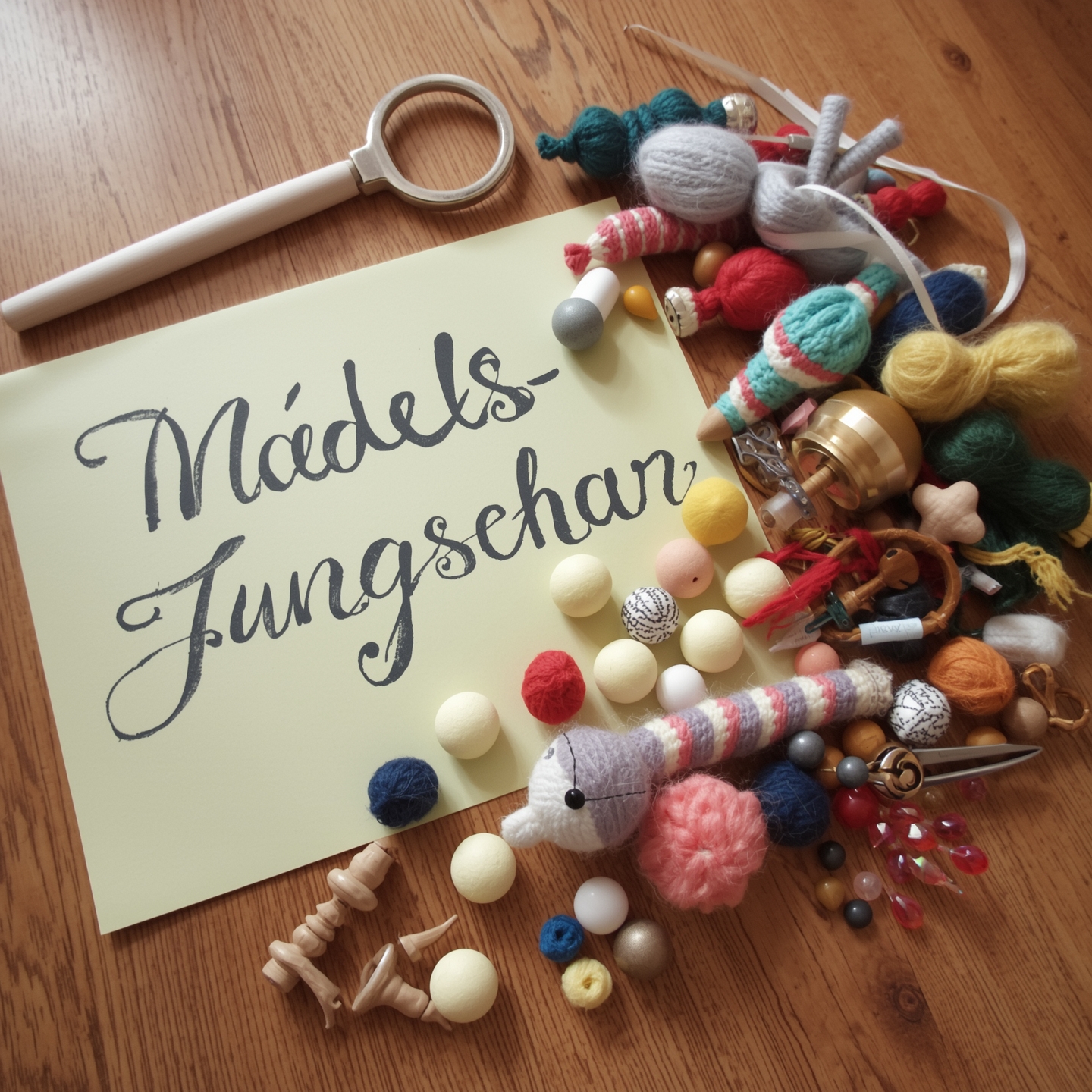 Schriftzug Mädels Jungschar